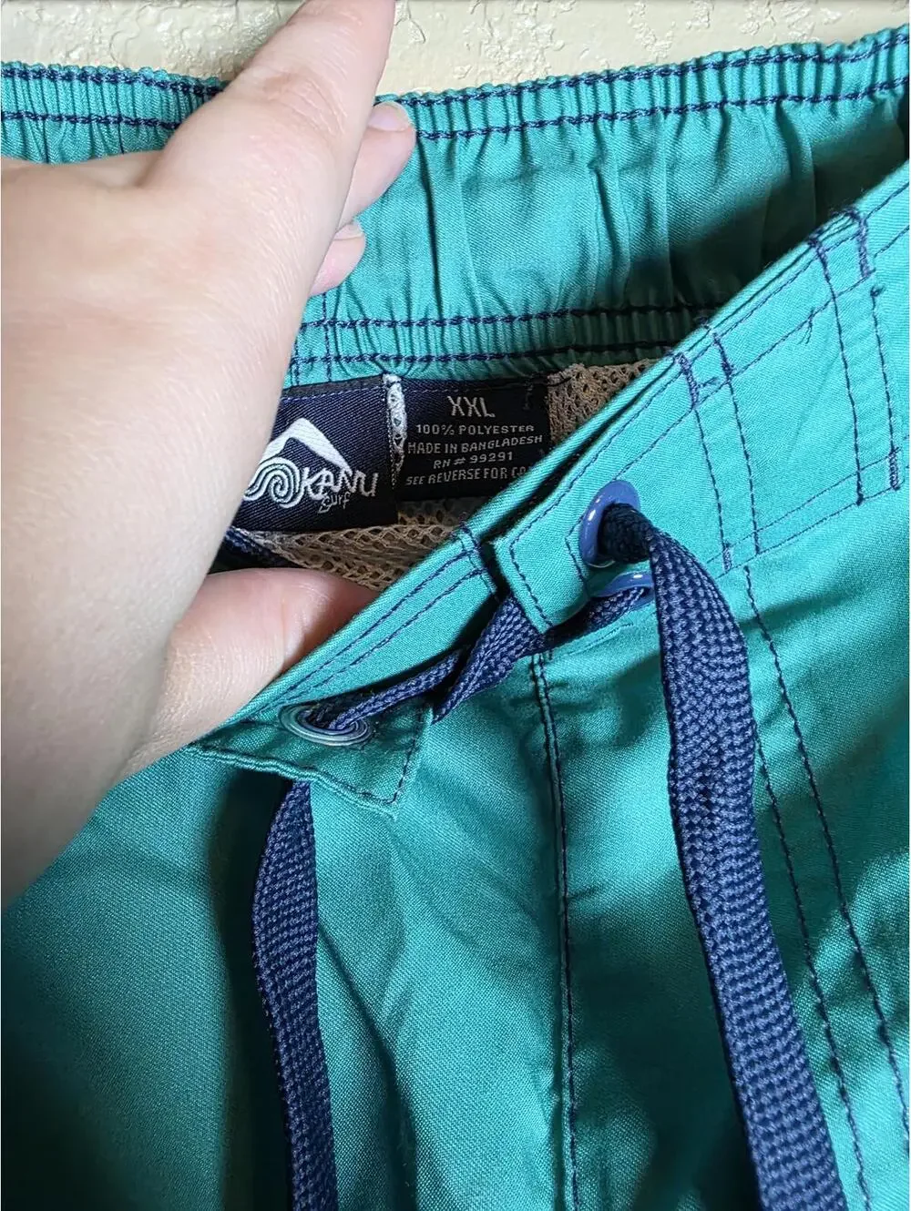 KANU SURF MEN’S INFINITE QUICK DRY SWIM TRUNKS ICONIC NAVY SIZE XXL